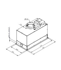 Pyramis Plus Μηχανισμός Απορρόφησης 55cm Inox 065036701