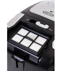 Juro-Pro Palma Ηλεκτρική Σκούπα 800W με Σακούλα 4lt Μαύρη 