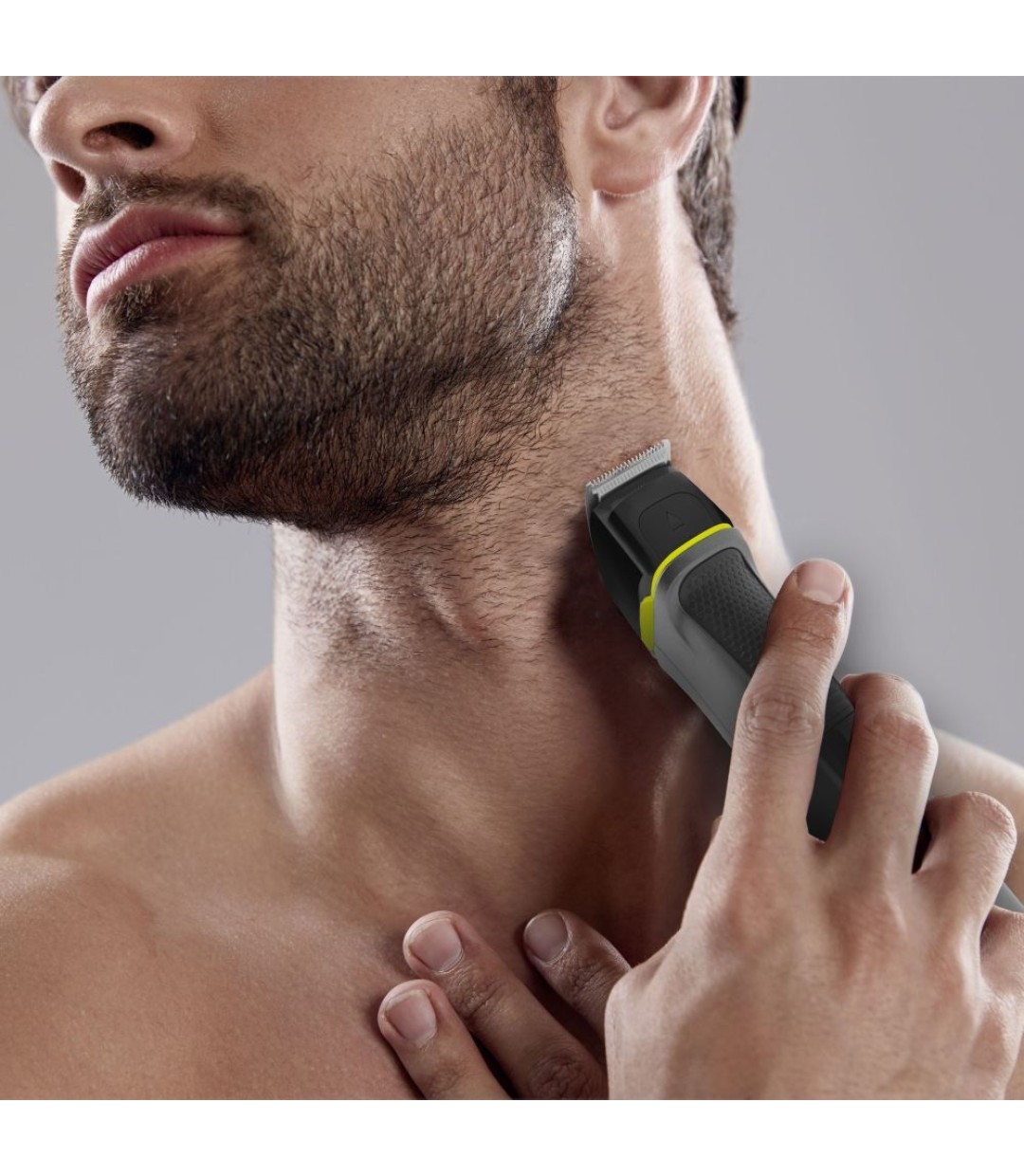 Rohnson Σετ Επαναφορτιζόμενης Κουρευτικής Μηχανής Μαύρο R-1022