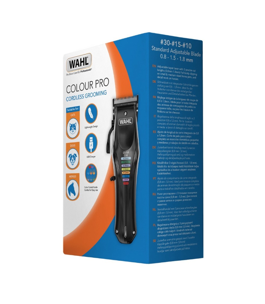  Επαγγελματική Κουρευτική Μηχανή Σκύλων Επαναφορτιζόμενη 6000rpm Μαύρο 3027682