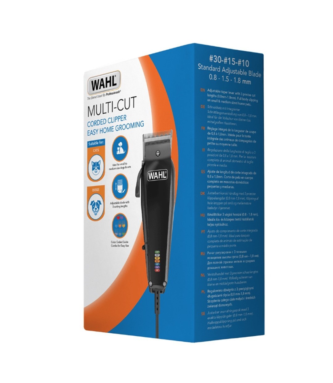  Κουρευτική Μηχανή Σκύλων Ρεύματος 7200rpm Μαύρο 3027683