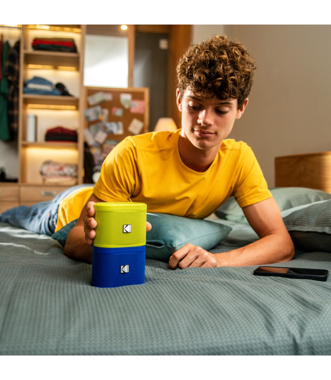 Kodak SOUNDBRIX Ηχείο Bluetooth 5W με Διάρκεια Μπαταρίας έως 5 ώρες Backstage Blue