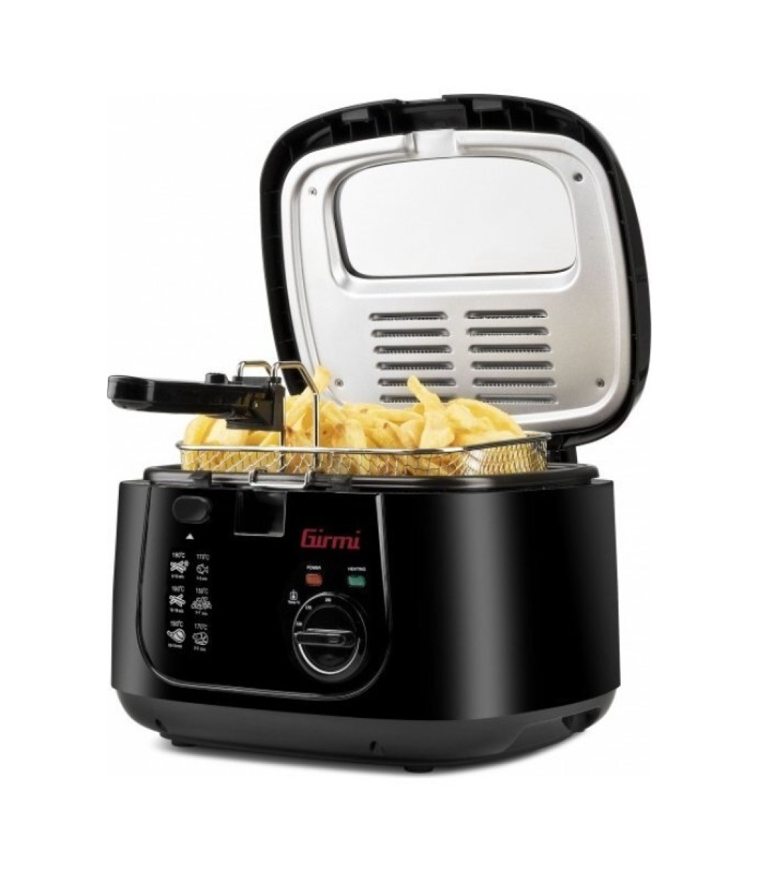 IQ KC-1211 Φριτέζα 2.5lt Μαύρη