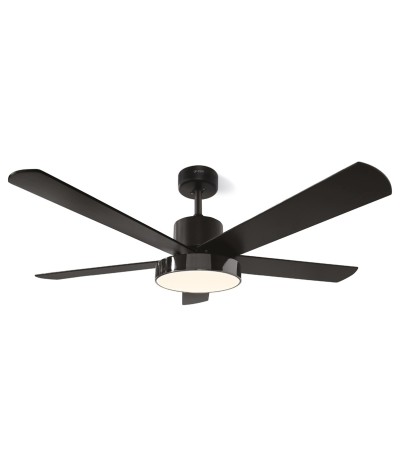 Gruppe 48-12115DC Ανεμιστήρας Οροφής 122cm με Φως και Τηλεχειριστήριο Μαύρος 