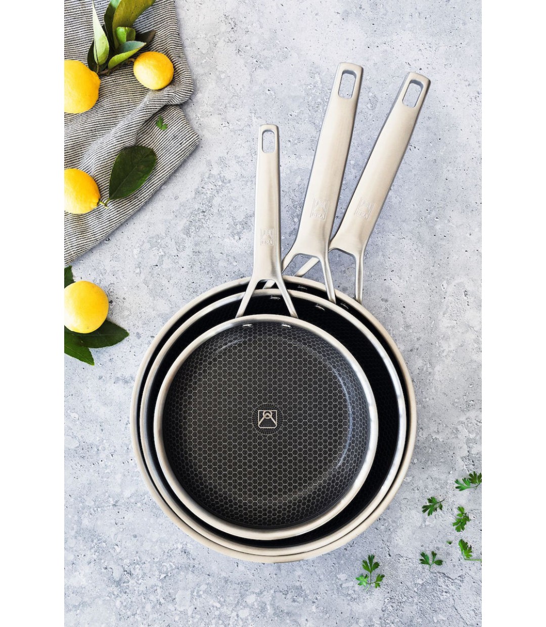 Τηγάνι HYBRID CELL  από Αλουμίνιο με Αντικολλητική Επίστρωση 26cm A122526