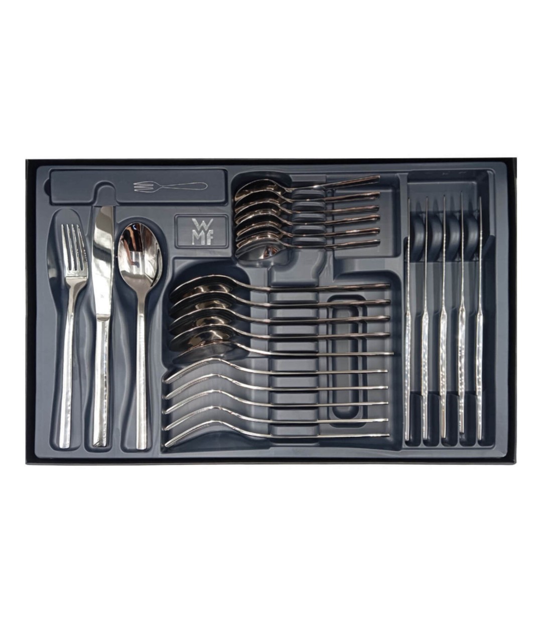 WMF Σετ Μαχαιροπίρουνα Ανοξείδωτα Ασημί 30τμχ