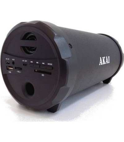 Akai ABTS-12C Ηχείο Bluetooth 10W με Ραδιόφωνο Μαύρο