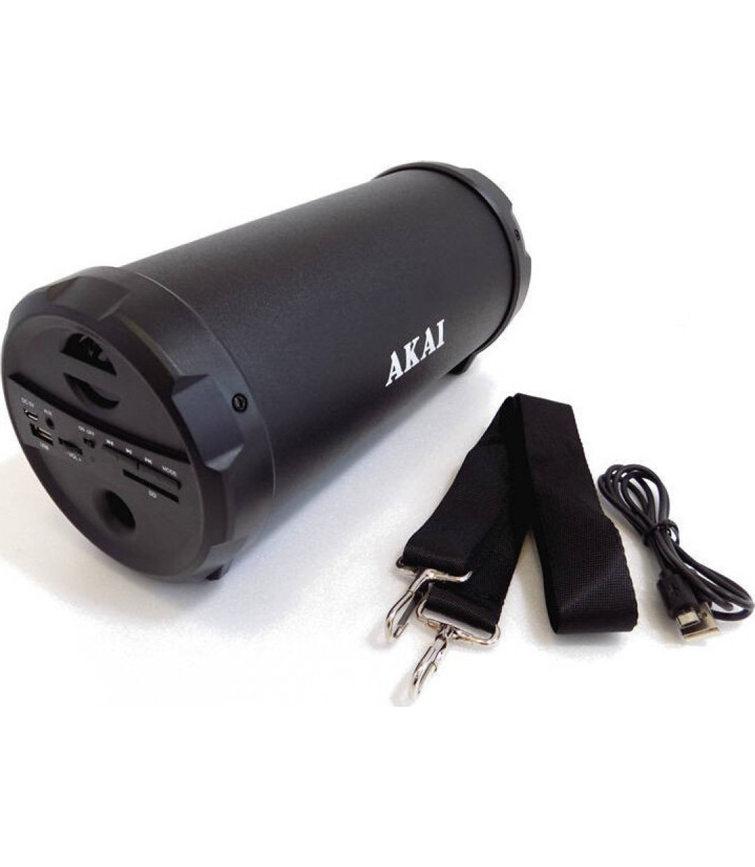 Akai ABTS-12C Ηχείο Bluetooth 10W με Ραδιόφωνο Μαύρο