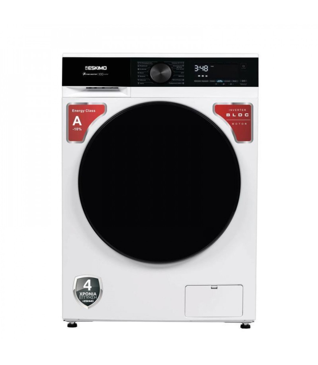 Eskimo WM12F14MST Πλυντήριο Ρούχων 12kg 1400 Στροφών