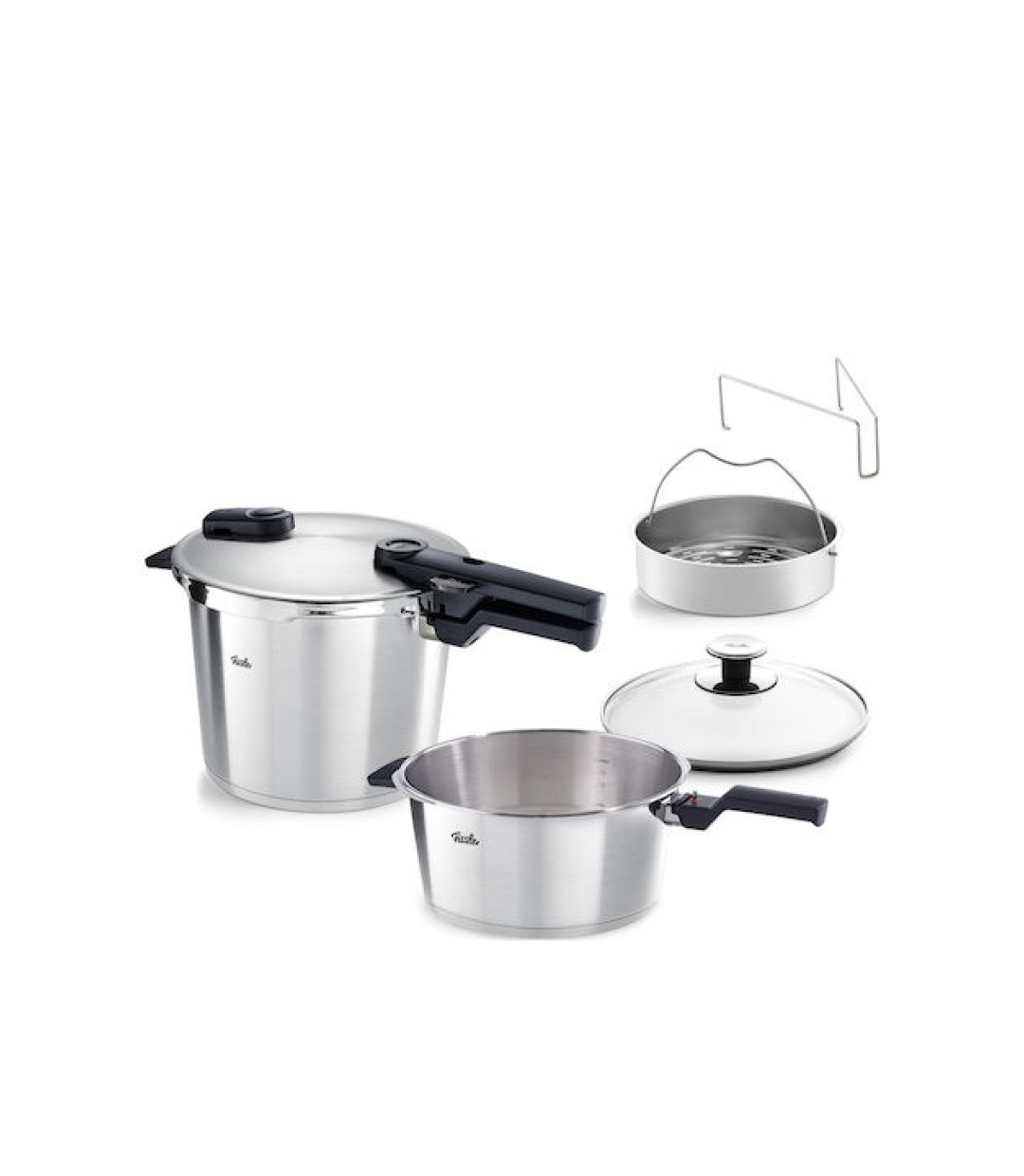  Fissler Premium Vitaquick Set Quattro Χύτρες Ταχύτητας 6lt + 3.5lt 