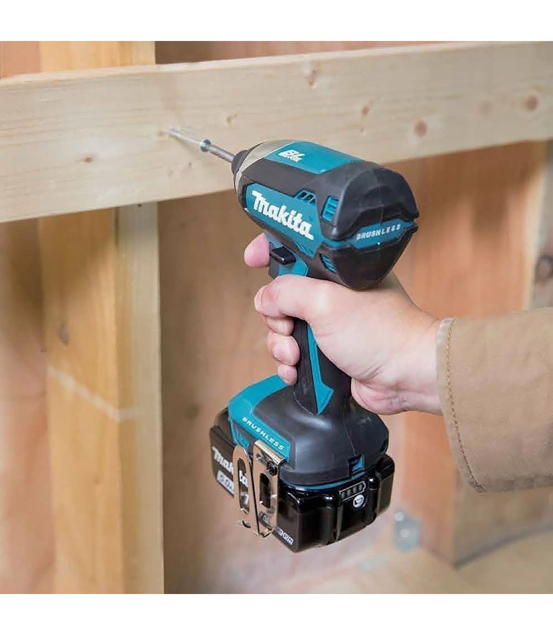 Makita Παλμικό Κατσαβίδι Μπαταρίας Solo Brushless 18V DTD 153Z