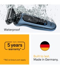 Braun Wet&dry 52-A1650S Foil Ξυριστική Μηχανή Σώματος / Προσώπου Επαναφορτιζόμενη 
