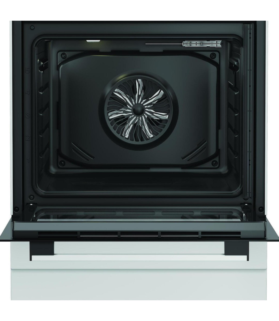  Indesit Κουζίνα 66lt με Κεραμικές Εστίες Π60εκ. Λευκή 16V5PMW
