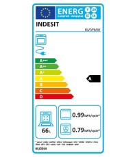  Indesit Κουζίνα 66lt με Κεραμικές Εστίες Π60εκ. Λευκή 16V5PMW