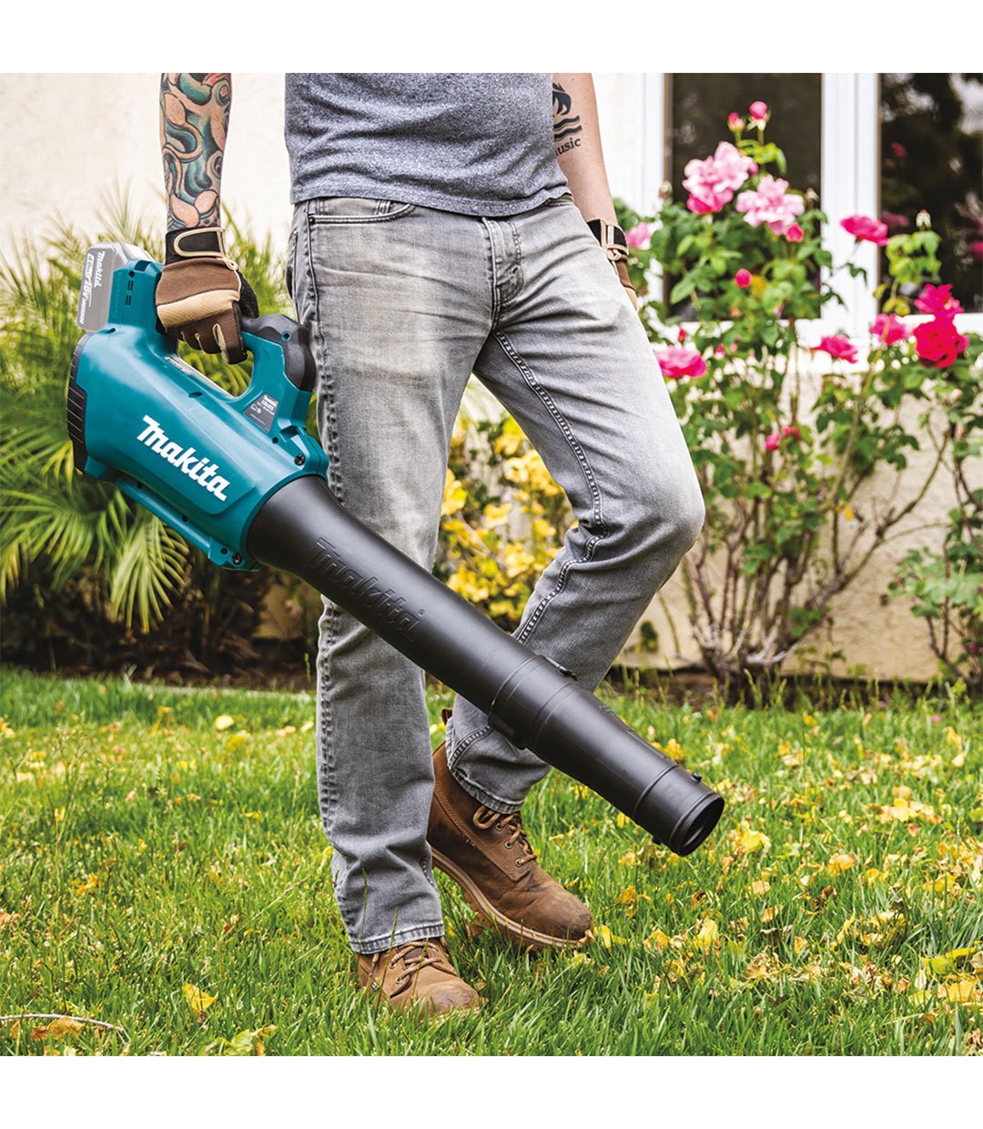 Makita Φυσητήρας Χειρός Μπαταρίας 18V Solo με Ρύθμιση Έντασης & Μέγιστη Ταχύτητα Αέρα 187.6km/h