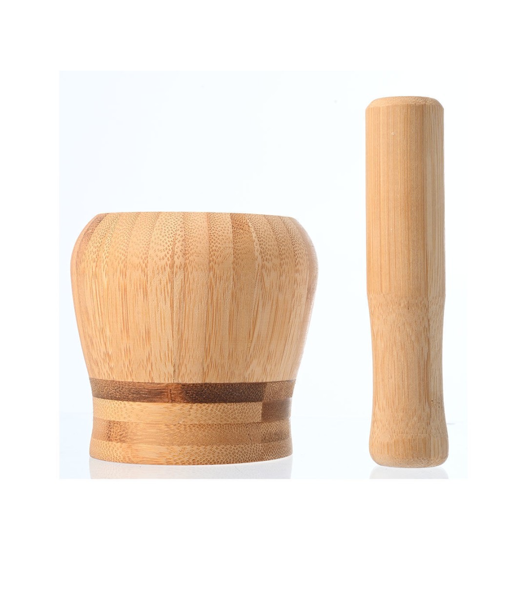 Estia Bamboo Essentials Γουδί από Ξύλο 16x10x10cm 02-19846