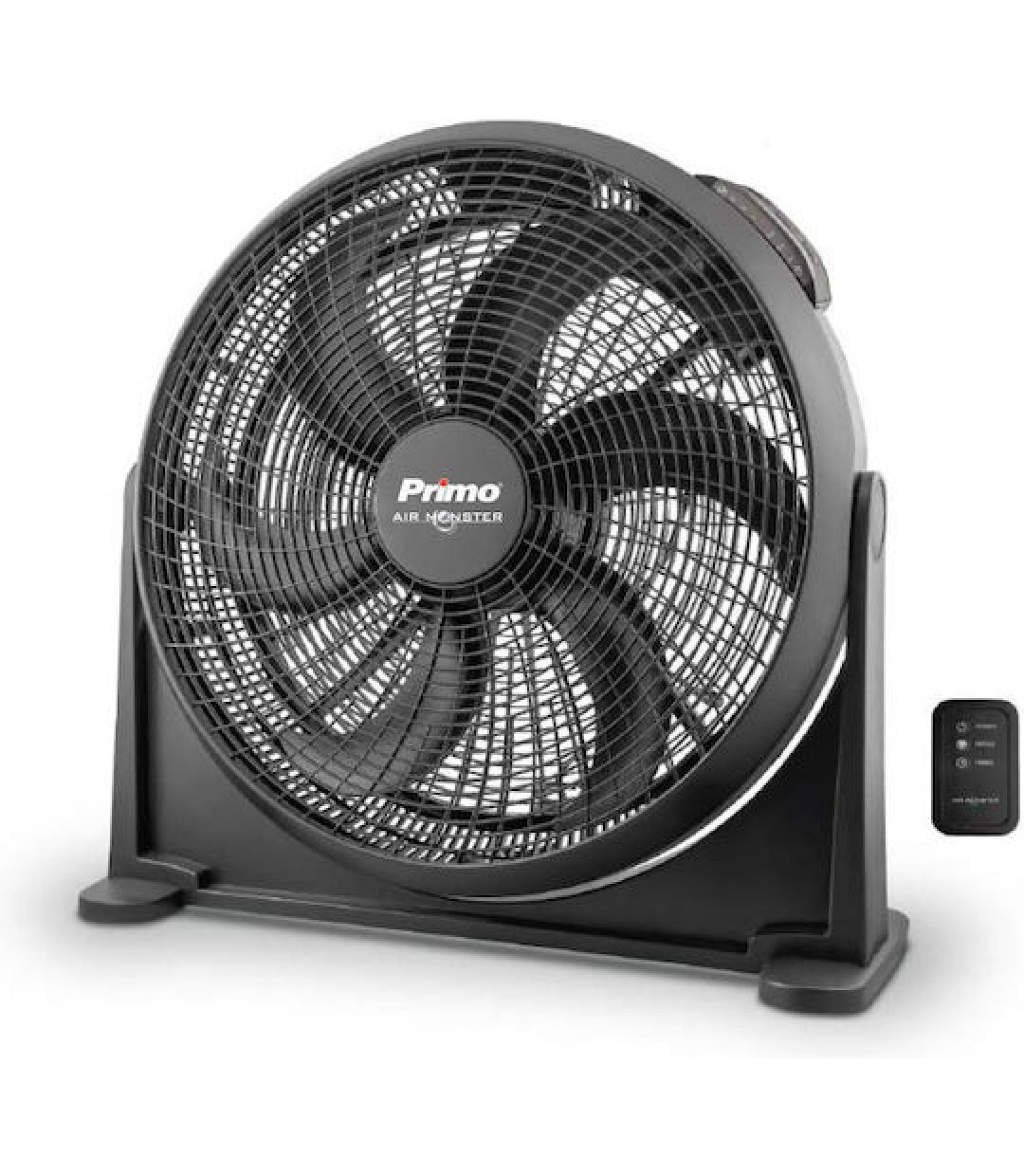  Primo A2070R Box Fan 90W Διαμέτρου 50.8cm με Τηλεχειριστήριο Μαύρο 800706