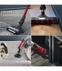 Rowenta X-Force Flex 9.60 RH 2099 Επαναφορτιζόμενη Σκούπα Stick 18.5V Μαύρη