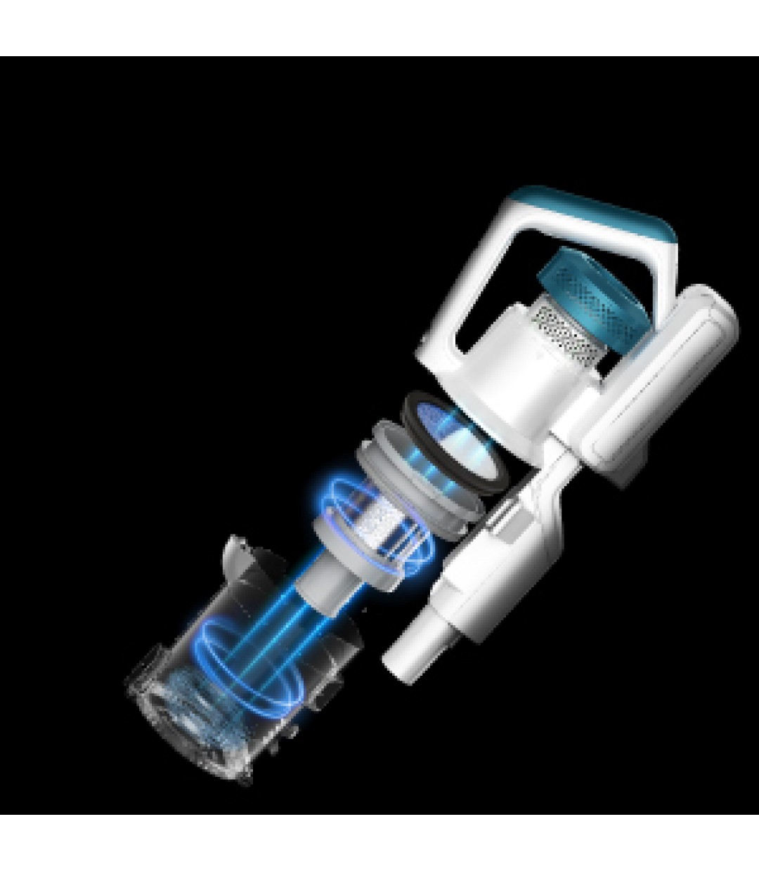 Midea 20S0AW Ηλεκτρική Σκούπα Stick & Χειρός 450W Λευκή