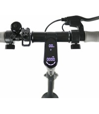 Lamtech Ηλεκτρικό Πατίνι με 21km/h Max Ταχύτητα και 30km Αυτονομία σε Μαύρο Χρώμα LGP021622