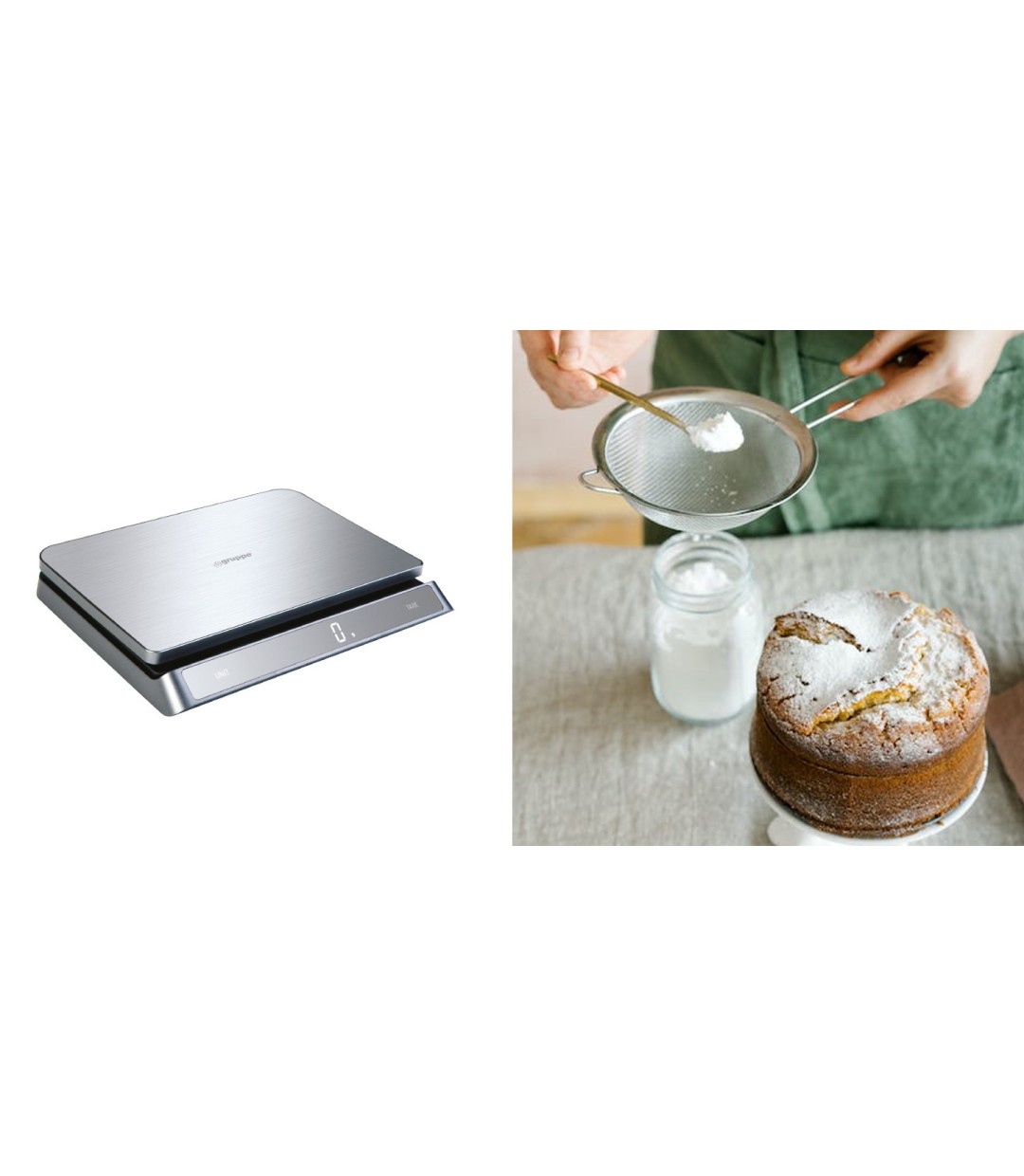 Gruppe K 2186 Ψηφιακή Ζυγαριά Κουζίνας 1gr/15kg