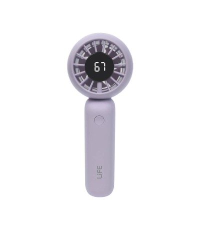 ANEM. LIFE LA FUN FAN LILAC RECHAREABLE HAND FAN TYPE C 221-0515