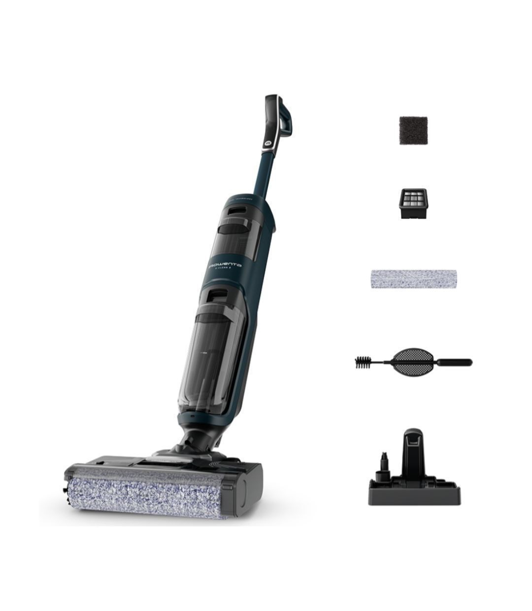 Rowenta Επαναφορτιζόμενη Σκούπα Stick Μαύρη GZ2251