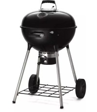  Napoleon Nk22kleg3 Ανοξείδωτη Ψησταριά Κάρβουνου Kettle με Καπάκι και Θερμόμετρο 57x57εκ. 