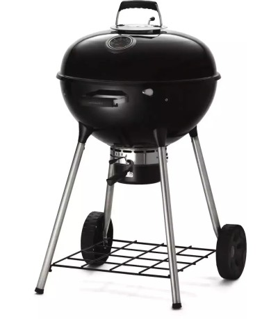  Napoleon Nk22kleg3 Ανοξείδωτη Ψησταριά Κάρβουνου Kettle με Καπάκι και Θερμόμετρο 57x57εκ. 