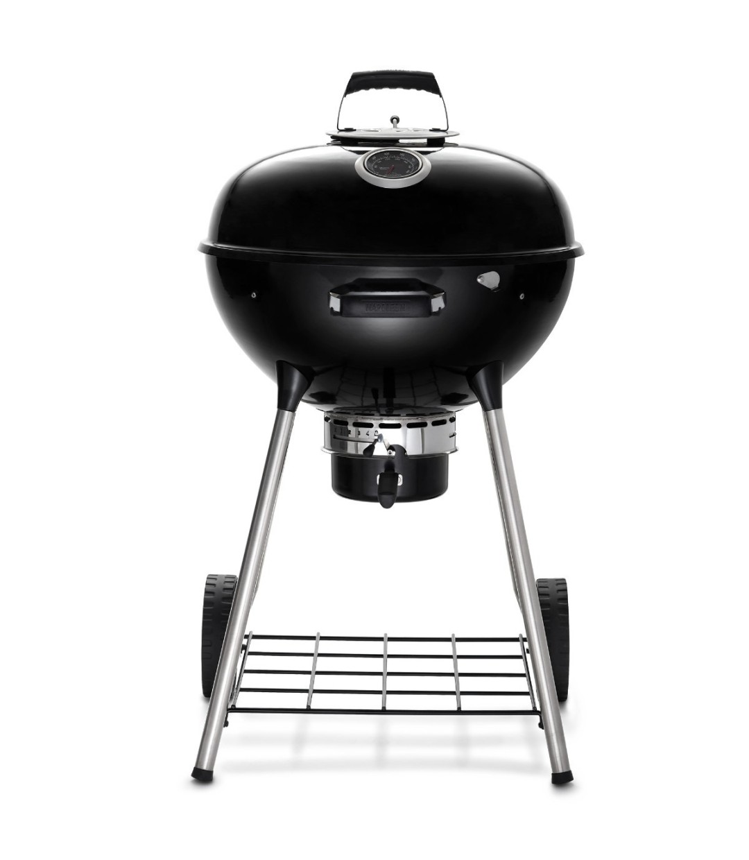  Napoleon Nk22kleg3 Ανοξείδωτη Ψησταριά Κάρβουνου Kettle με Καπάκι και Θερμόμετρο 57x57εκ. 