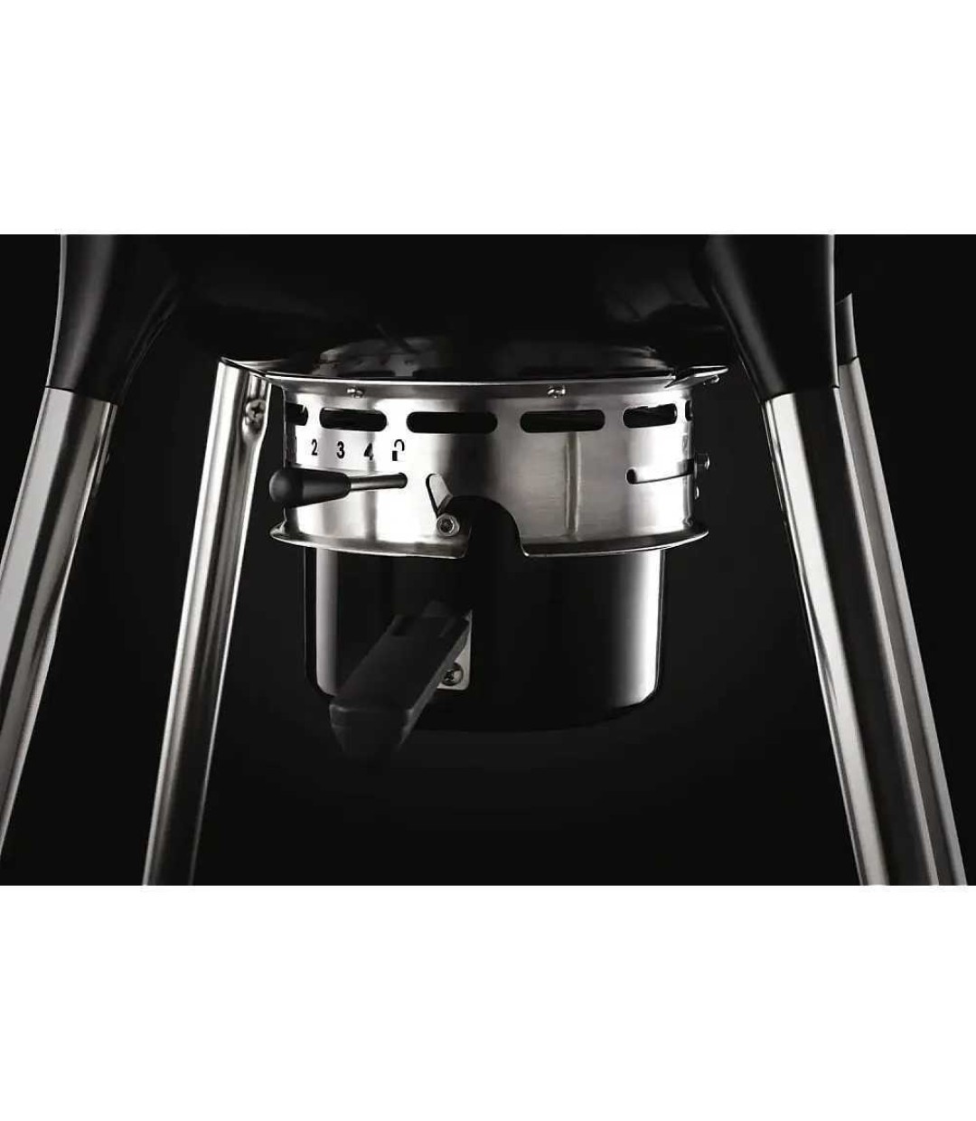  Napoleon Nk22kleg3 Ανοξείδωτη Ψησταριά Κάρβουνου Kettle με Καπάκι και Θερμόμετρο 57x57εκ. 