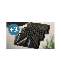  Philips HD 2350/80 Τοστιέρα με Αποσπώμενες Πλάκες για 2 Τοστ 750W Μαύρη 