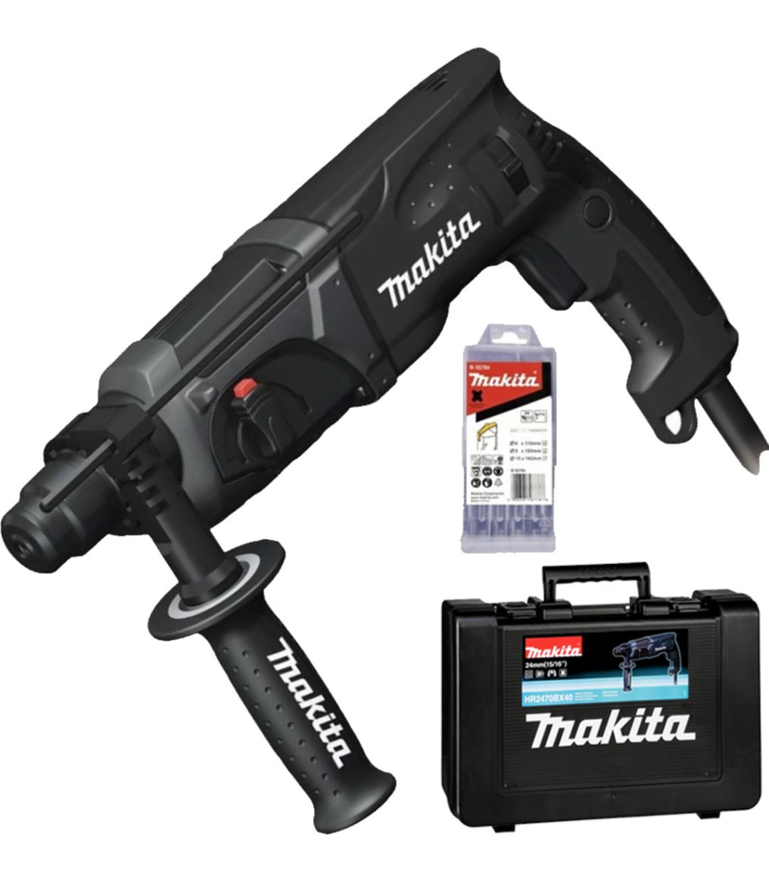 Makita ΗΡ 2470 ΒΧ40 Κρουστικό Σκαπτικό Πιστολέτο Ρεύματος 780W με Υποδοχή SDS Plus
