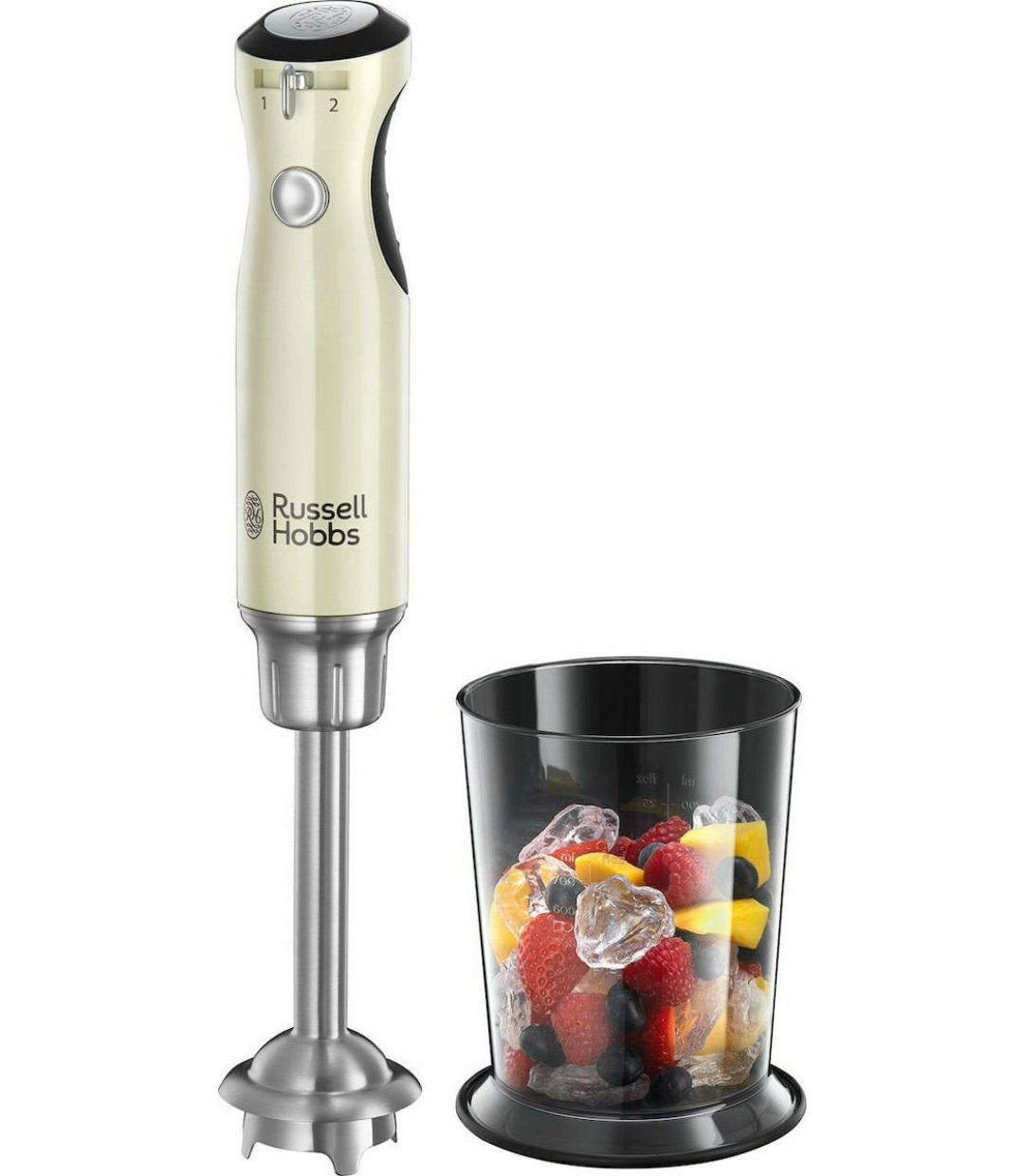 Russell Hobbs Retro Vintage RH 25232-56 Ραβδομπλέντερ με Ανοξείδωτη Ράβδο 700W Μπεζ 