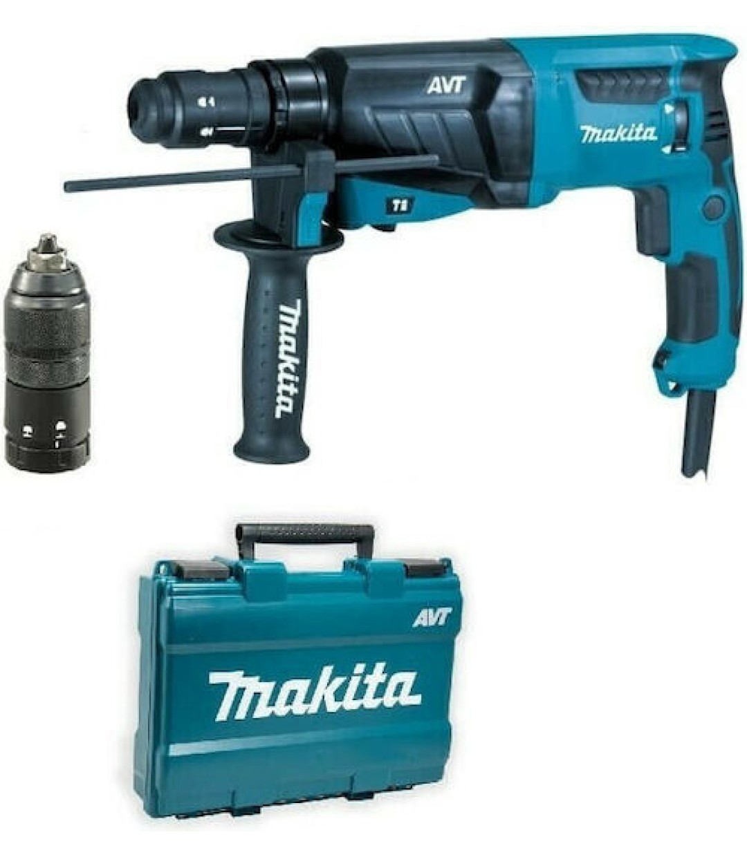 Makita HR 2631 FT Κρουστικό Σκαπτικό Πιστολέτο Ρεύματος 800W με Υποδοχή SDS Plus / Ταχείας