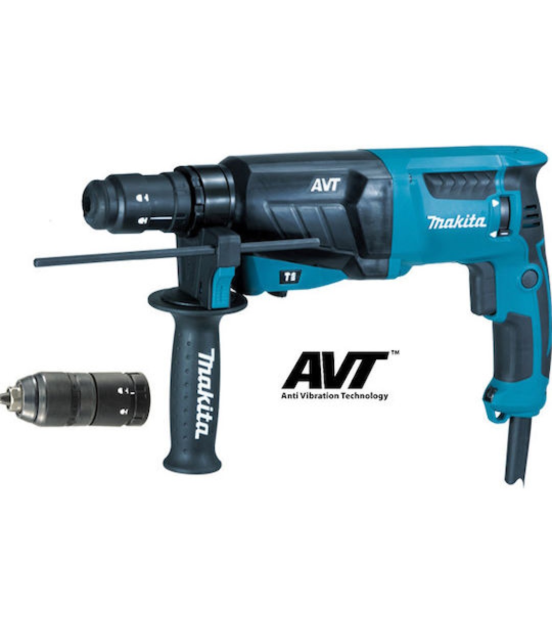 Makita HR 2631 FT Κρουστικό Σκαπτικό Πιστολέτο Ρεύματος 800W με Υποδοχή SDS Plus / Ταχείας