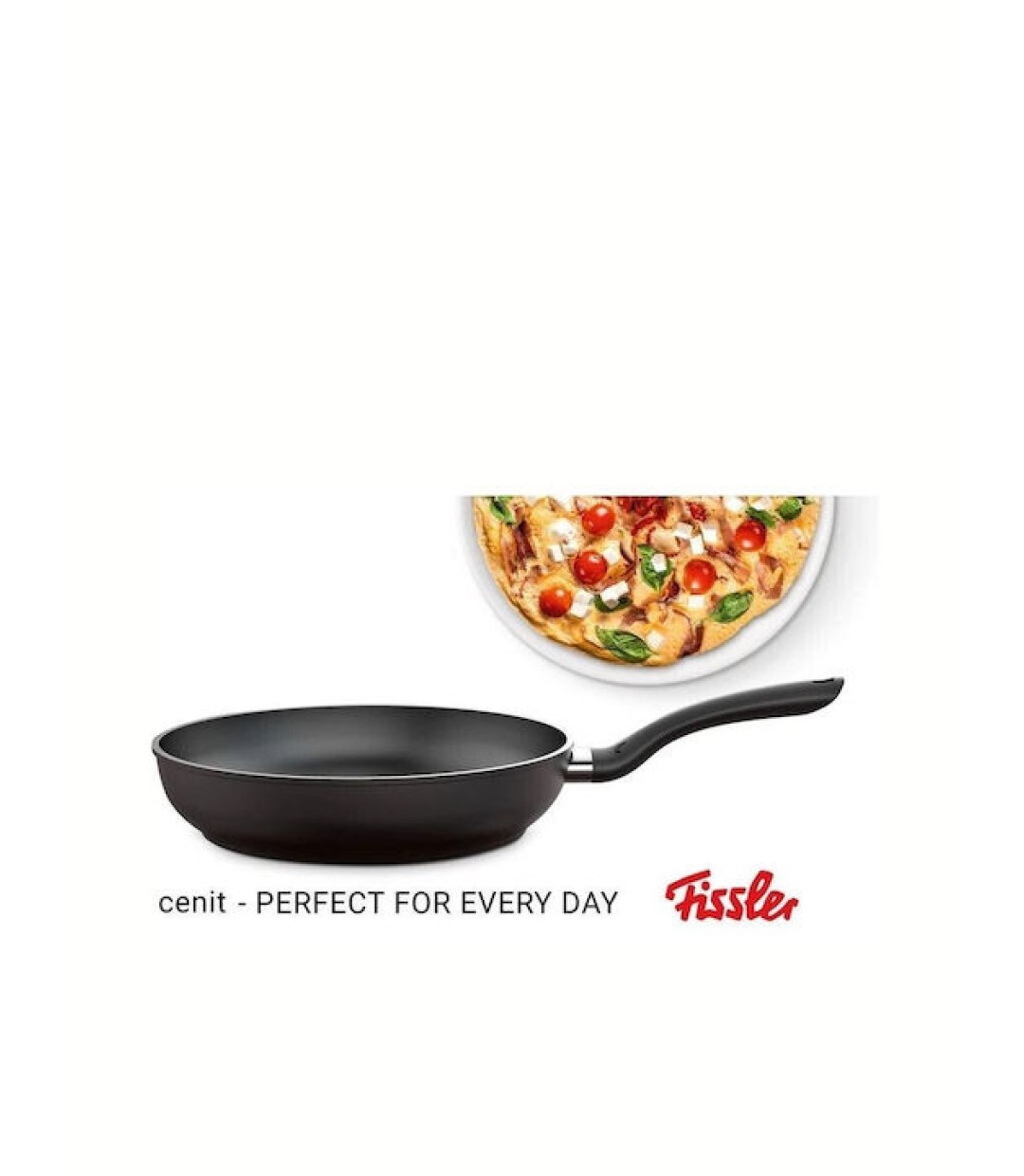  Fissler Cenit Τηγάνι από Αλουμίνιο με Αντικολλητική Επίστρωση 28cm 4530028100