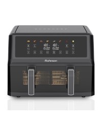 Rohnson R-2864 Air Fryer με Διπλό Αποσπώμενο Κάδο 10.4lt Μαύρο
