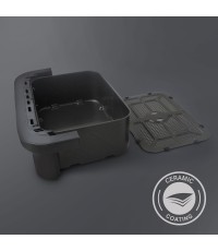 Rohnson Air Fryer με Διπλό Αποσπώμενο Κάδο 11.5lt Γκρι R-2881