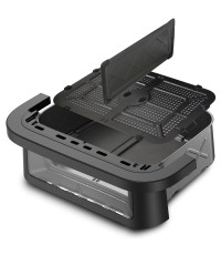 Rohnson Air Fryer με Διπλό Αποσπώμενο Κάδο 11.5lt Γκρι R-2881