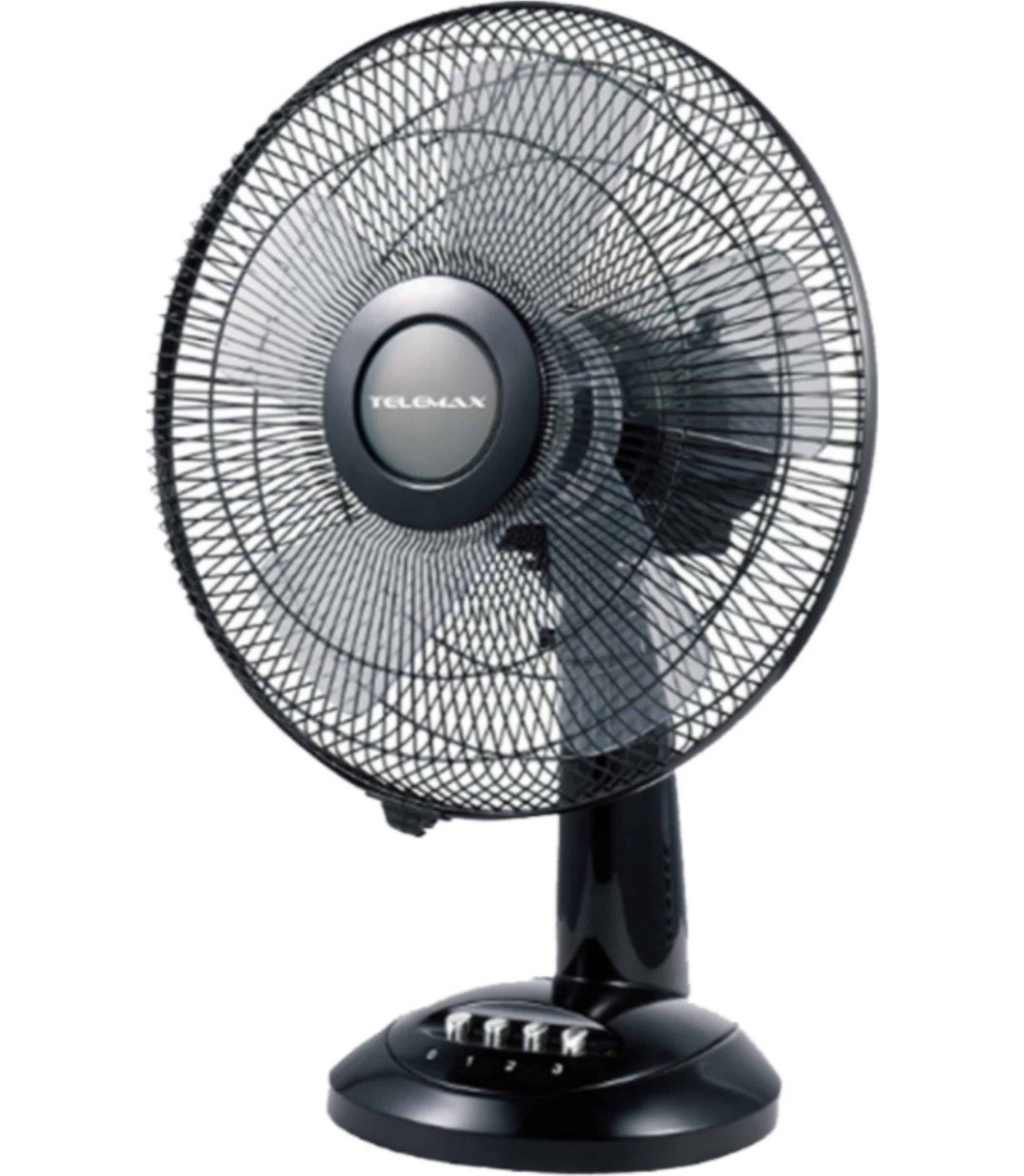 Telemax WLTF-1203 Επιτραπέζιος Ανεμιστήρας 40W Διαμέτρου 30cm Μαύρος Κωδικός: 30-1203 