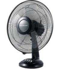 Telemax WLTF-1203 Επιτραπέζιος Ανεμιστήρας 40W Διαμέτρου 30cm Μαύρος Κωδικός: 30-1203 