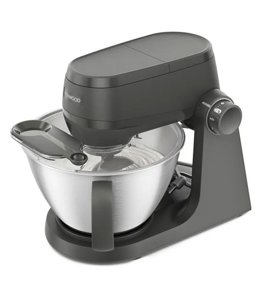  Kenwood Κουζινομηχανή KHC 30.050 GY KW 1000W με Ανοξείδωτο Κάδο 1.7lt 