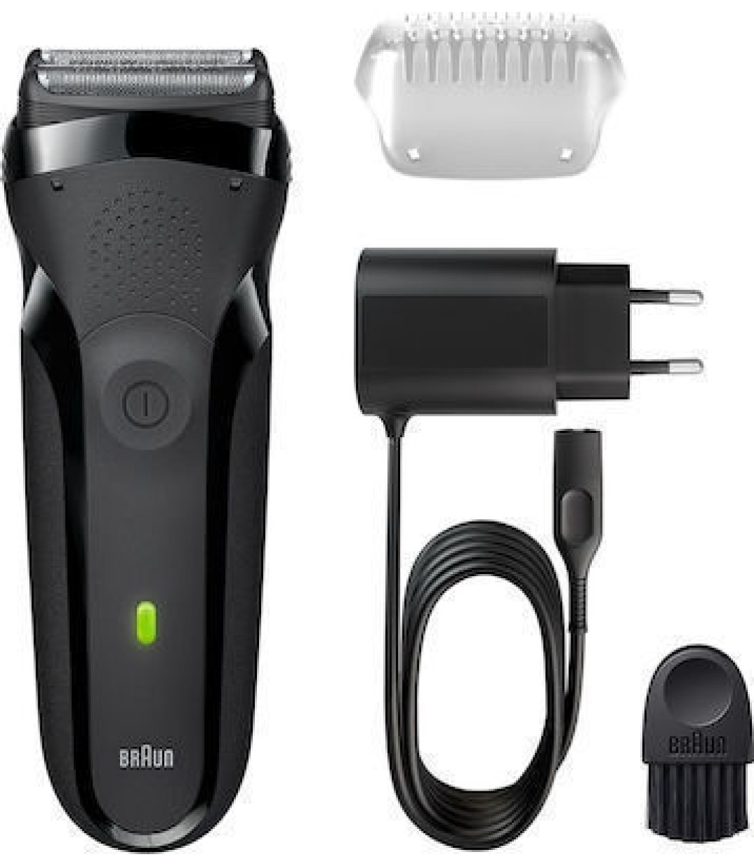 Braun Series 3 300S Περιστρεφόμενη Ξυριστική Μηχανή Προσώπου Επαναφορτιζόμενη