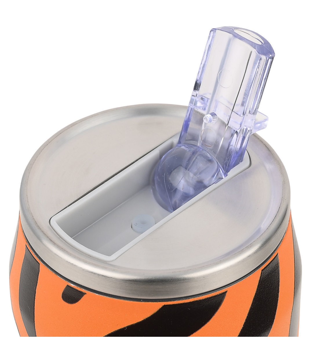 Estia Travel Cup Save the Aegean Ανακυκλώσιμο Ποτήρι Θερμός Ανοξείδωτο / Πλαστικό BPA Free 500ml Wild Claw με Καλαμάκι