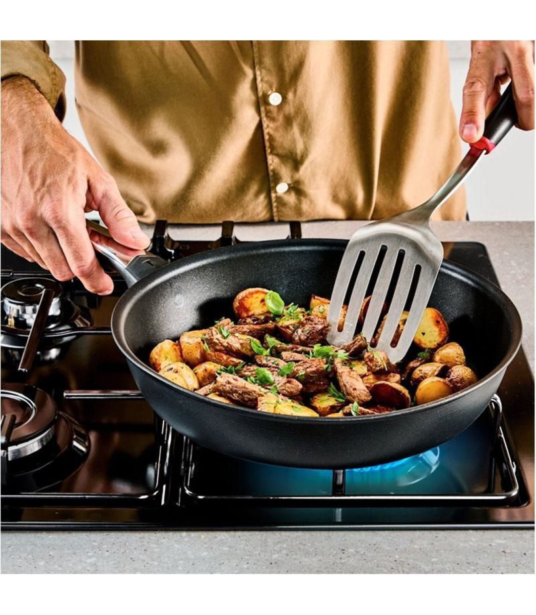 Tefal Excellence Τηγάνι από Αλουμίνιο με Αντικολλητική Επίστρωση 28cm