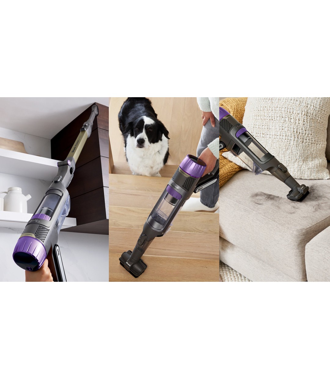 Shark PowerDetect Clean & Empty Cordless Pet Επαναφορτιζόμενη Σκούπα Stick 21.6V Γκρι