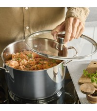  Tefal Emotion+ Βαθιά Ανοξείδωτη Κατσαρόλα 11.4lt / 30cm 