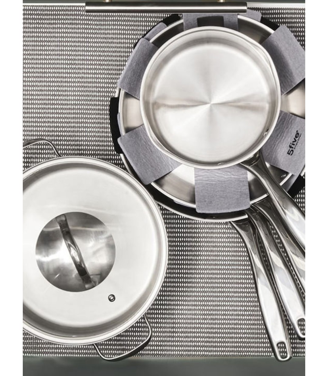  5Five Resilience Τηγάνι από Ανοξείδωτο Ατσάλι 26cm 