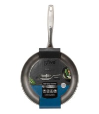  5Five Resilience Τηγάνι από Ανοξείδωτο Ατσάλι 26cm 